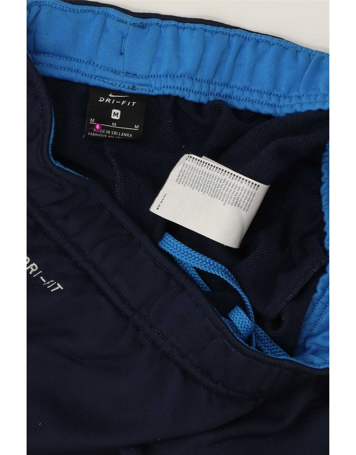 Ανδρικές φόρμες Nike Dri Fit Παντελόνια μεσαίου μπλε ναυτικού πολυεστέρα