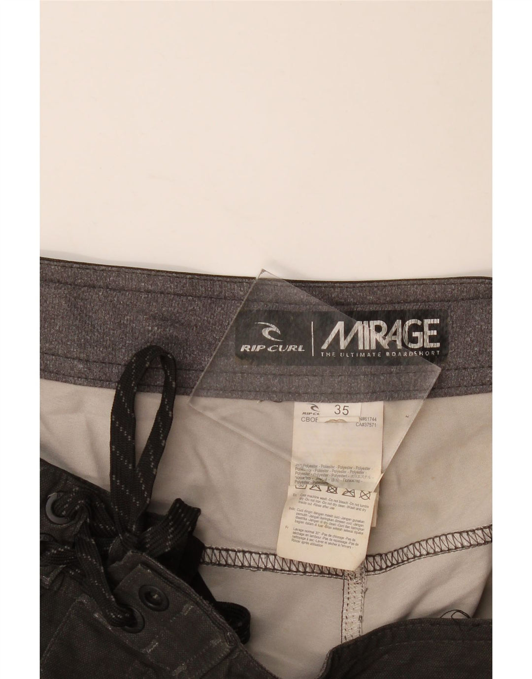 RIP CURL Ανδρικό σορτς κολύμβησης μεγάλο γκρι πολυεστέρα