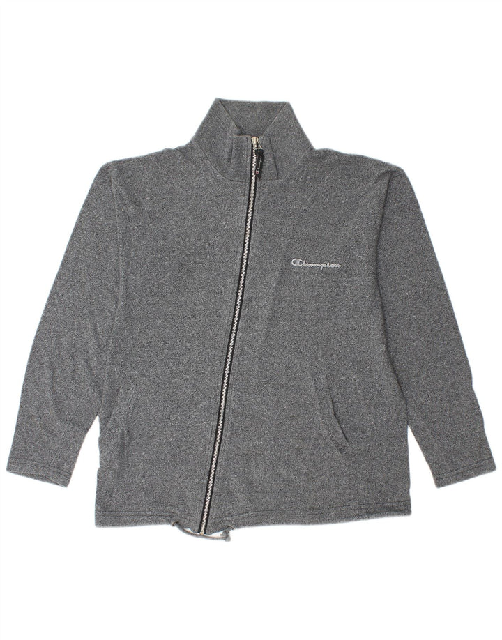 Γυναικεία αθλητική φόρμα Champion Top Jacket UK 14 Βαμβακερά μεσαία γκρίζα