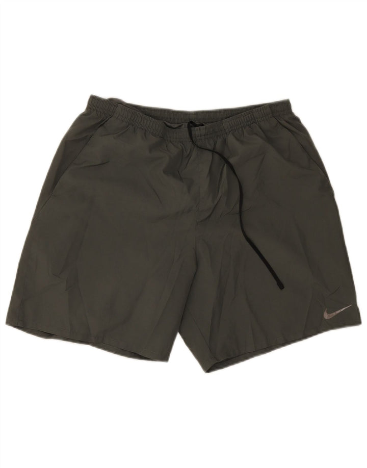 Ανδρικό αθλητικό σορτς Nike Dri Fit από μεγάλο πράσινο πολυεστέρα