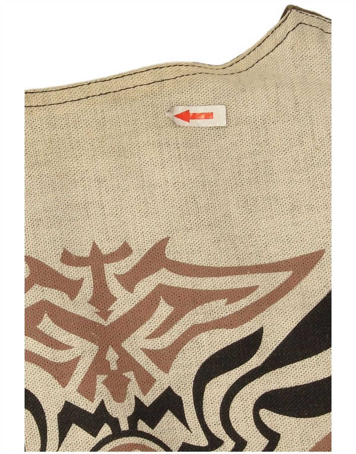 Vintage Ανδρικό Γραφικό Γιλέκο Μεγάλο Χακί