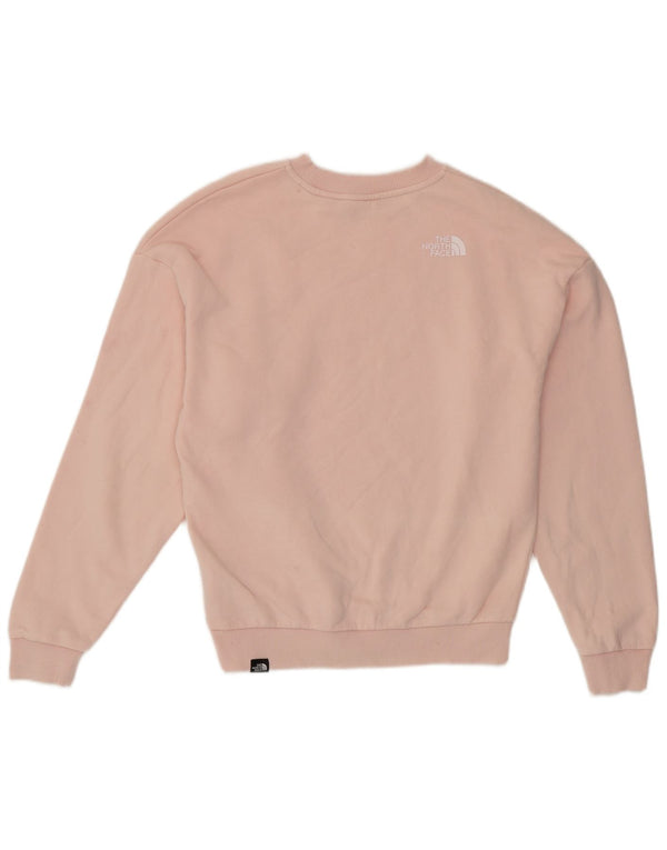 The North Face Γυναικεία γραφικά υπερμεγέθη φούτερ Jumper UK 10 Small Pink