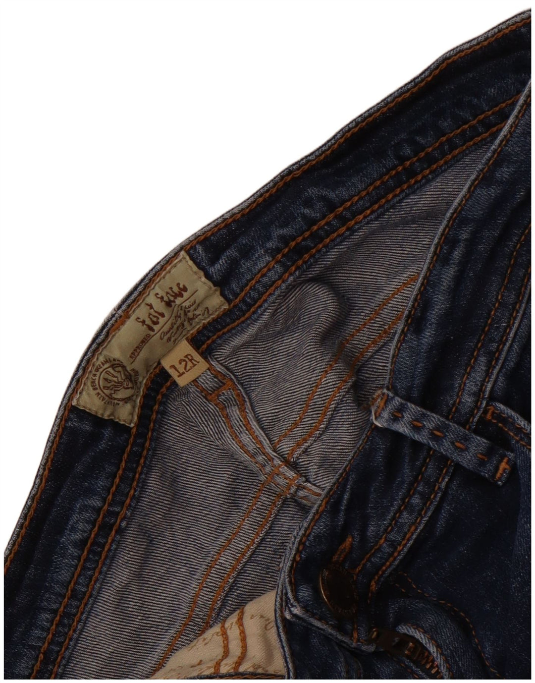 Fat Face Γυναικείο Slim Jeans UK 12 Medium W30 L30 Blue