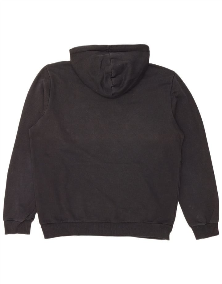 Ανδρικό γραφικό κουκούλα PUMA, μεσαίο μαύρο βαμβακερό