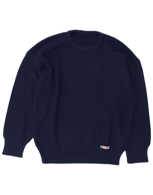 Ανδρικό πουλόβερ Dolomiten Crew Neck Jumper IT 48 Medium Navy Blue