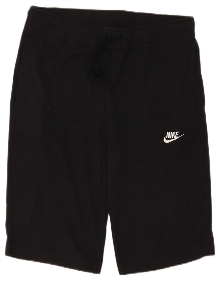 Ανδρικό αθλητικό σορτς Nike, μικρό μαύρο βαμβακερό