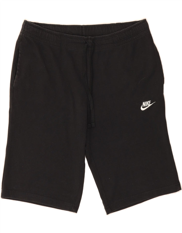 NIKE Mens Sport Shorts Large  Black Cotton Vintage Nike and Second-Hand Nike from Messina Hembry 