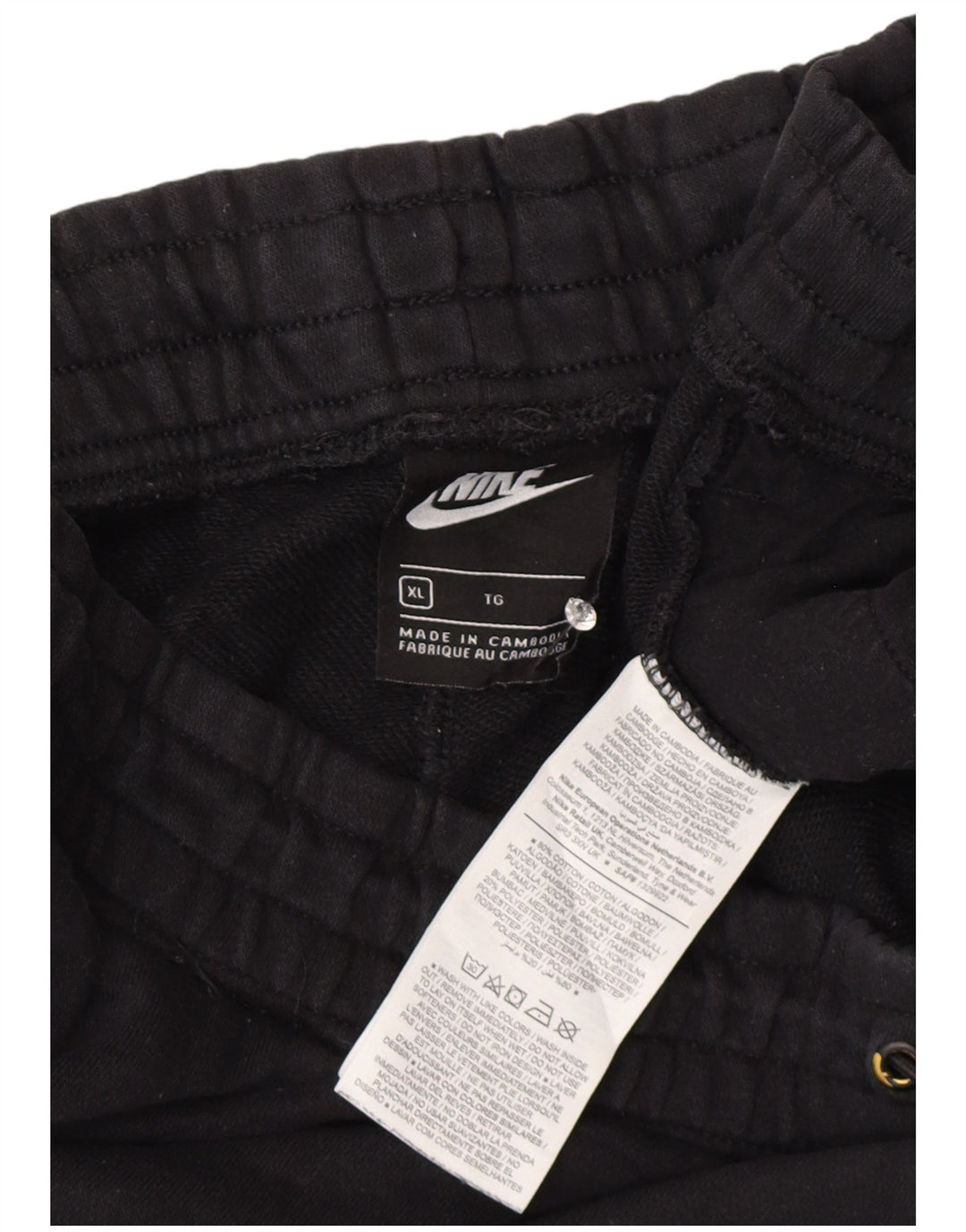 Ανδρικές φόρμες Nike Graphic Cargo Παντελόνια Joggers XL Μαύρο βαμβακερό