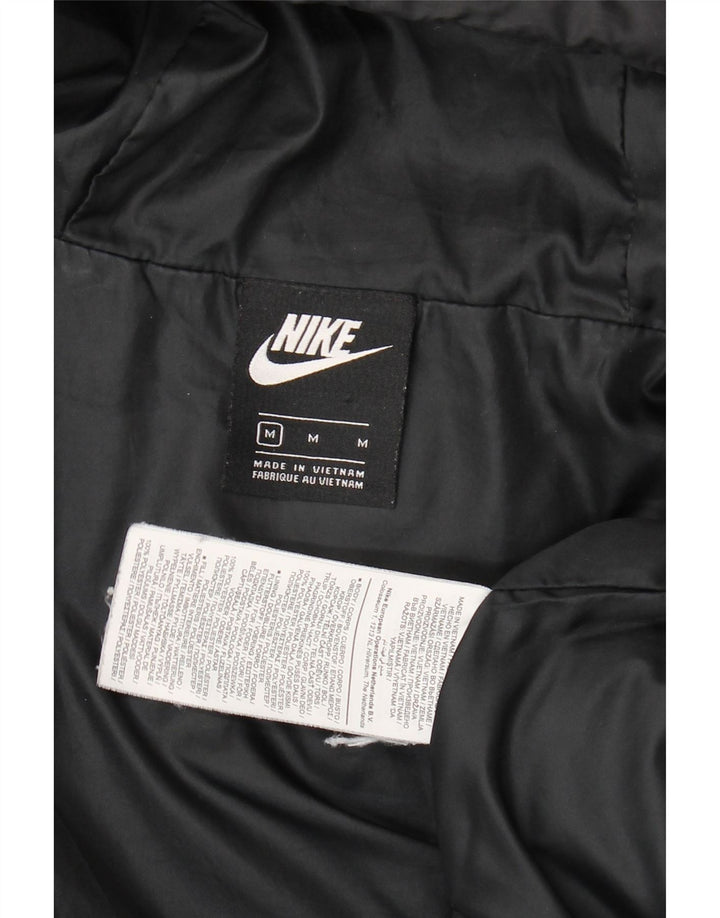 Μπουφάν Nike Boys Graphic με κουκούλα με επένδυση 10-11 ετών Μεσαίο μαύρο πολυεστέρα