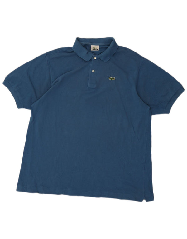Ανδρικό πουκάμισο πόλο Lacoste 7 2XL Μπλε βαμβακερό