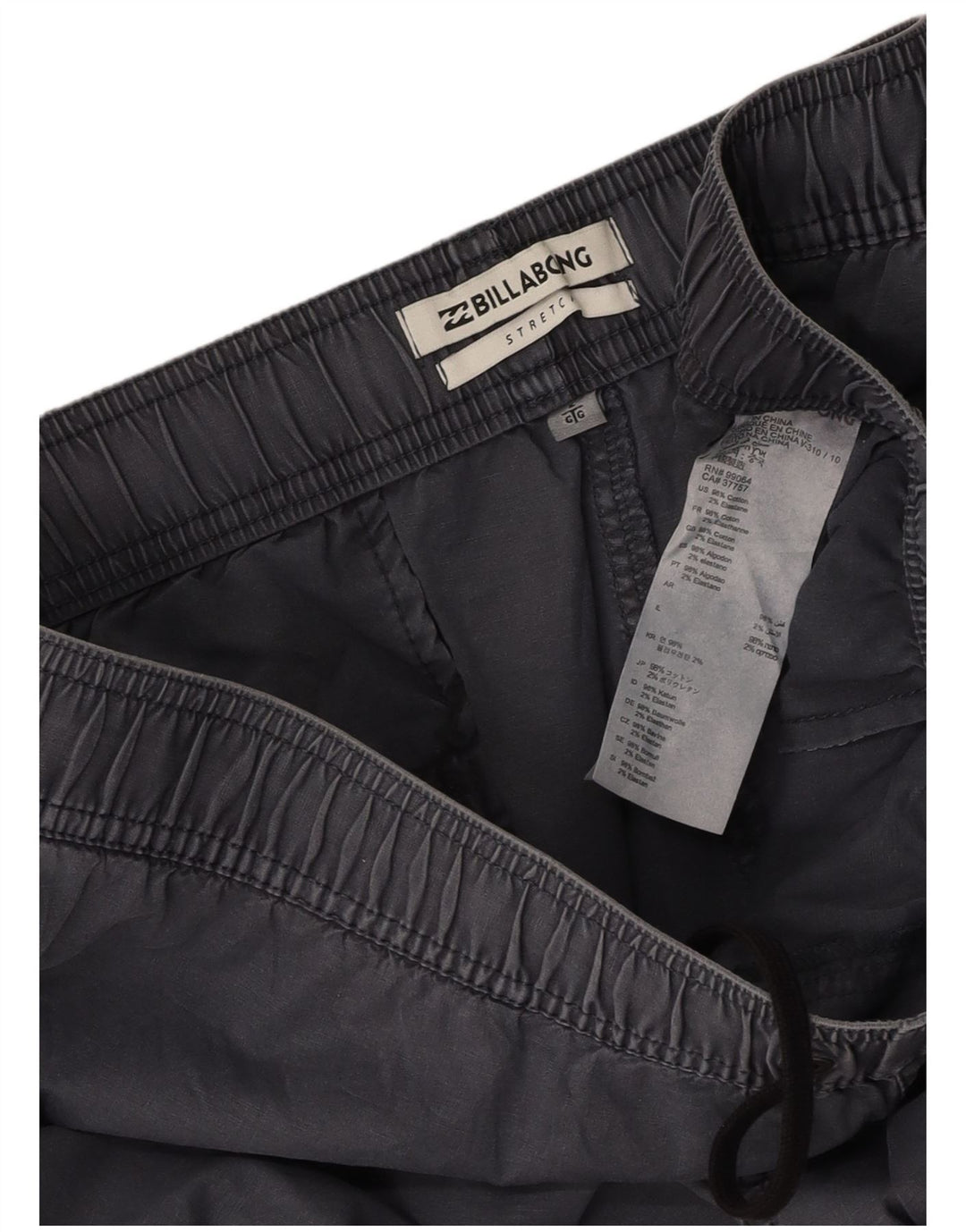 BILLABONG Ανδρικό σορτς casual μεγάλο W34 Navy Blue βαμβακερό