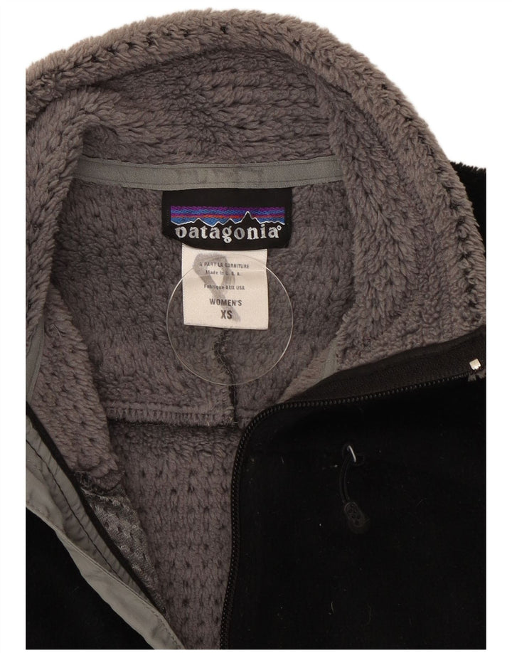 Patagonia Γυναικείο Fleece Jacket UK 6 XS Μαύρο Πολυεστέρας