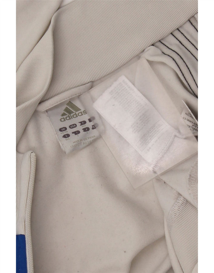 Ανδρική φόρμα Adidas Top Jacket UK 34/36 Small White Colourblock Polyester