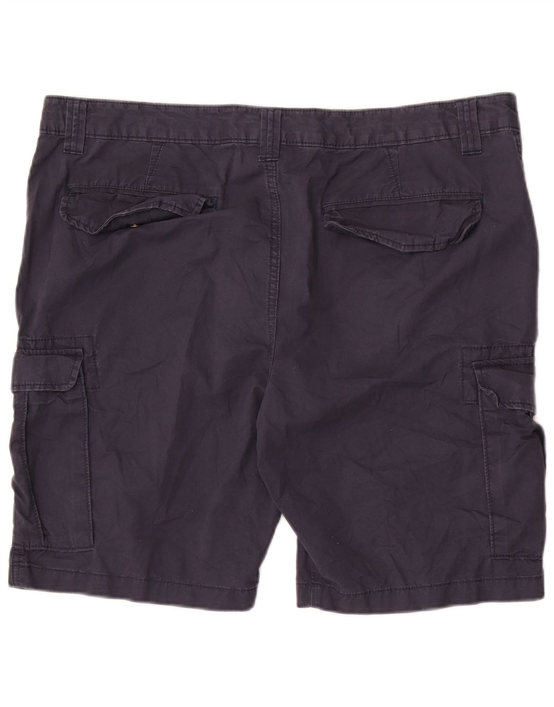 Ανδρικό σορτς Cargo Marks & Spencer W40 XL Navy Blue Cotton