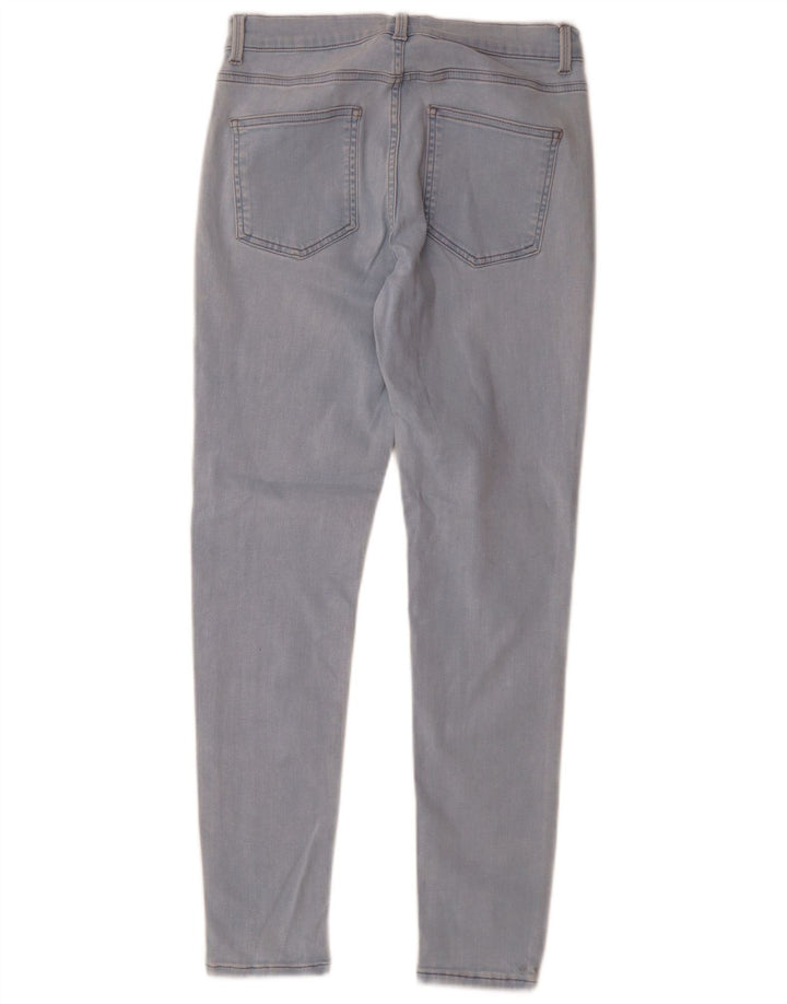 French Connection Γυναικείο Slim Jeans UK 12 Medium W28 L28 Blue Cotton