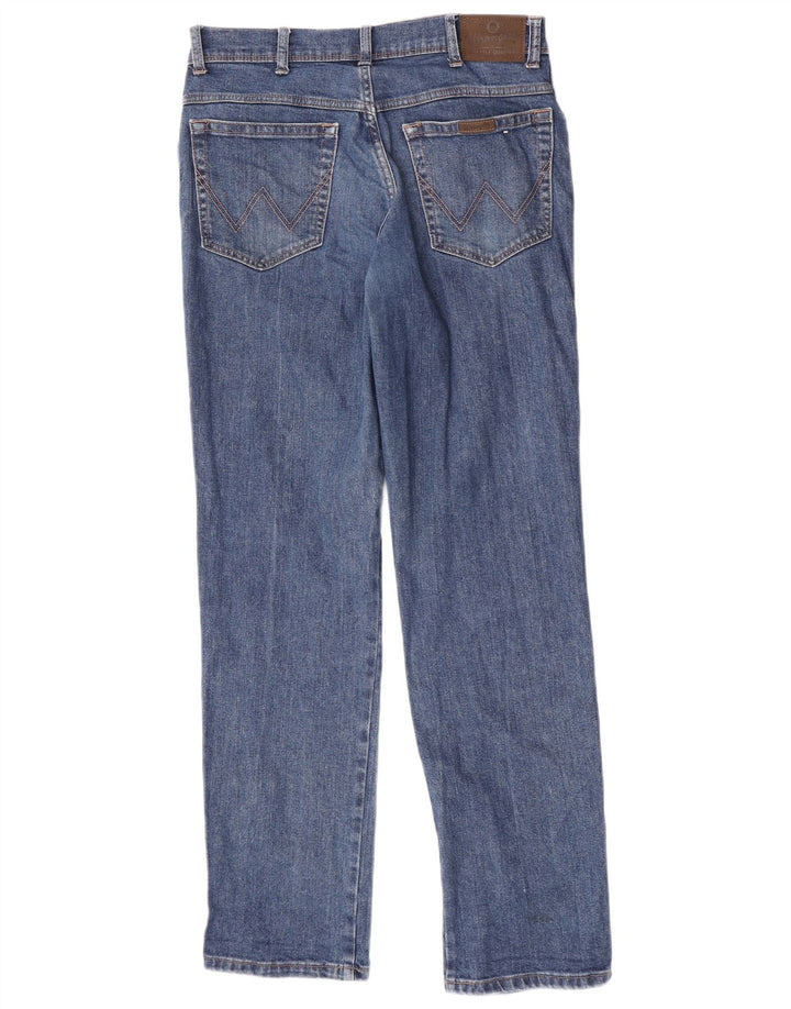 Ανδρικό τζιν ίσιο Wrangler Regular Fit W34 L34 Μπλε βαμβακερό