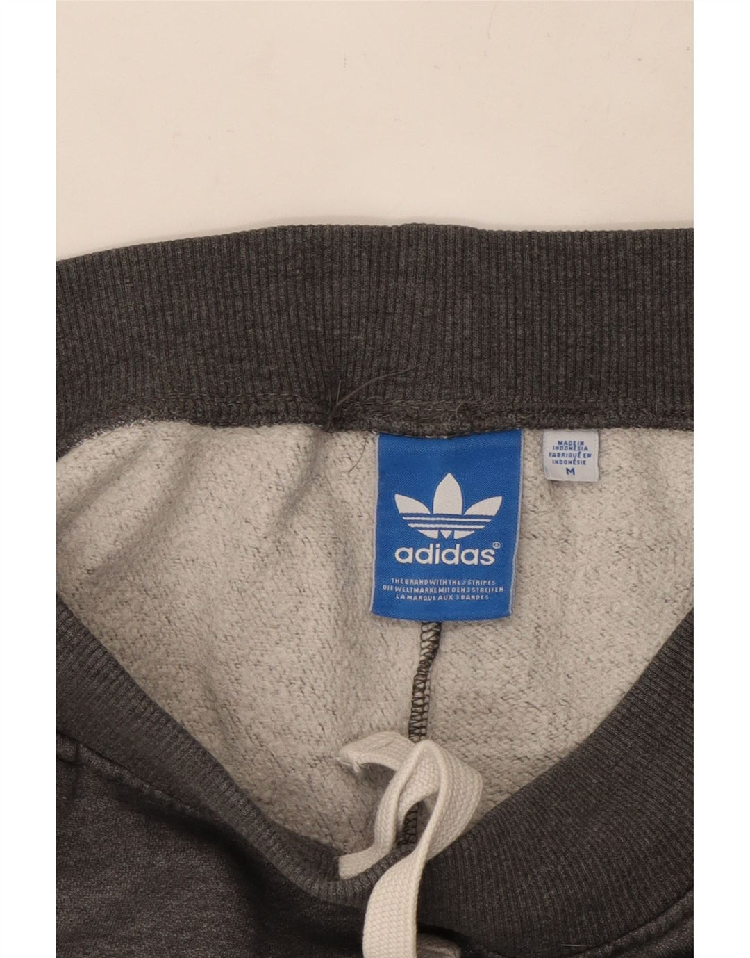 Ανδρική φόρμα ADIDAS Graphic Παντελόνι Joggers Μεσαίο Γκρι Βαμβακερό