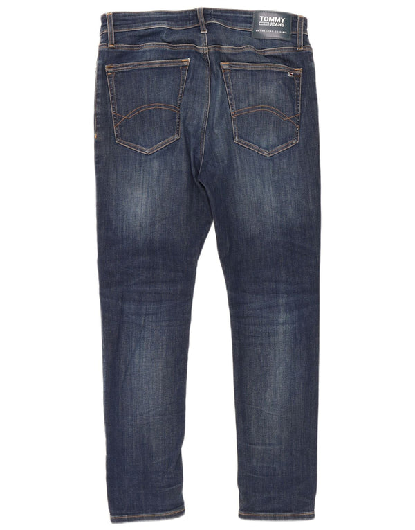 Tommy Hilfiger Ανδρικά Ryan Skinny Jeans W34 L30 Navy Blue Cotton