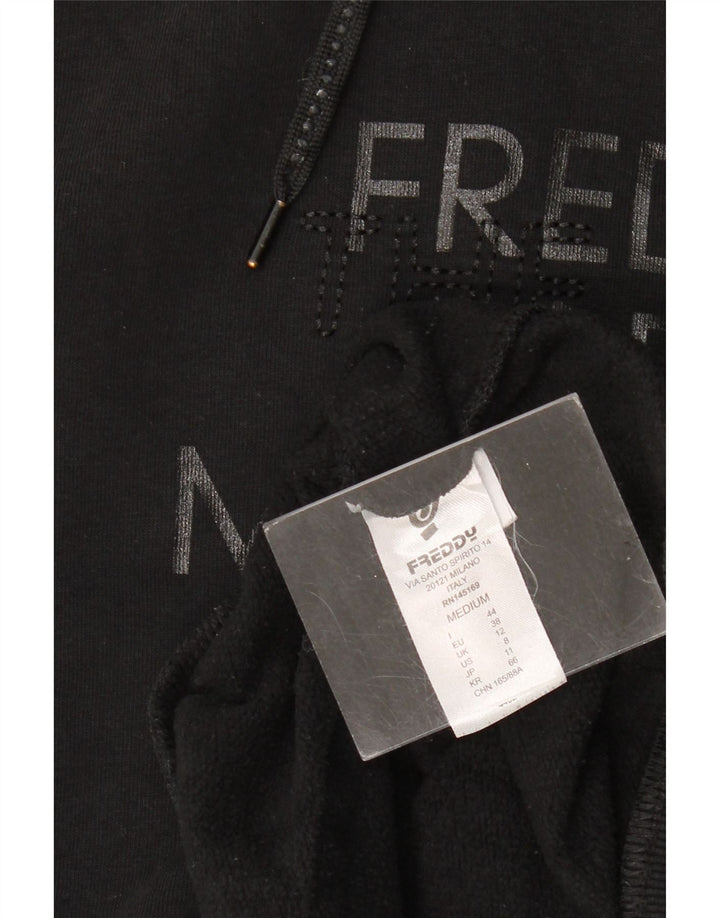 Γυναικείο Φούτερ Freddy Graphic Jumper UK 14 Medium Black Cotton