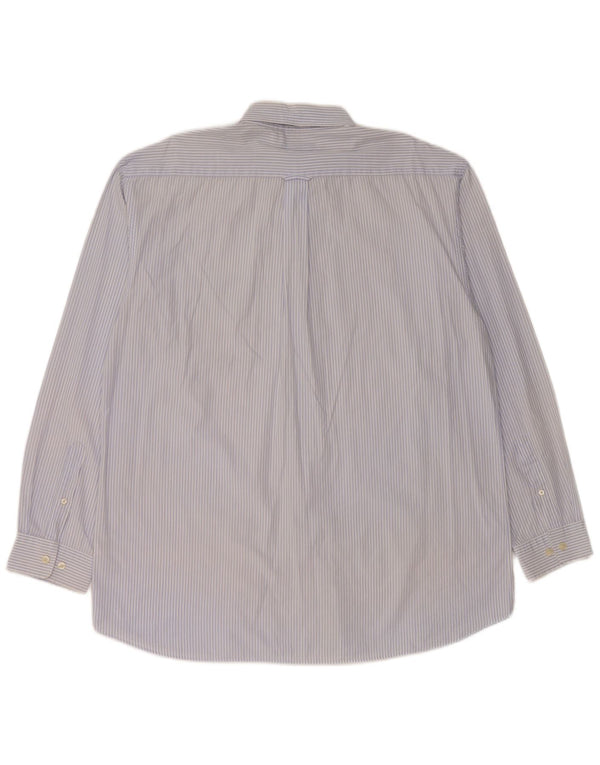 Ανδρικό πουκάμισο GANT Regular Fit XL Μπλε βαμβακερό ριγέ