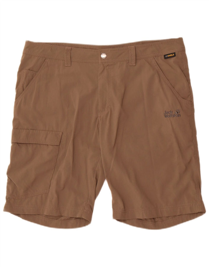 Jack & Jones Ανδρικό σορτς Cargo W40 XL καφέ πολυαμίδιο
