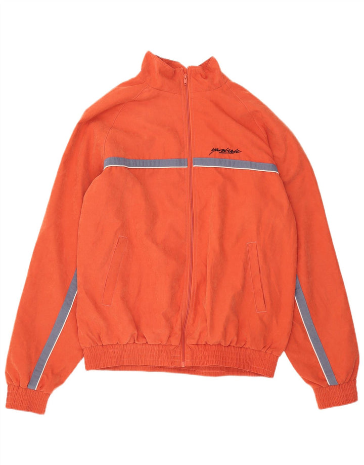Yardsale Ανδρική φόρμα γυμναστικής με γραφικά Top Jacket XL Orange Colourblock Polyester