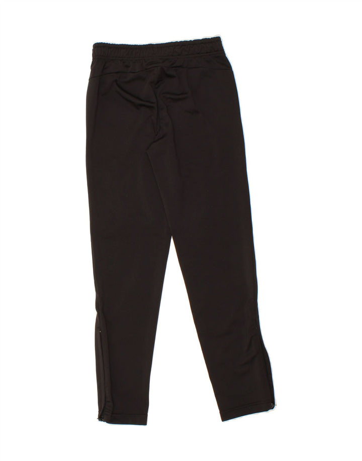 PUMA Boys Tracksuit Trousers 11-12 Years Black Polyester Vintage Puma and Second-Hand Puma from Messina Hembry 