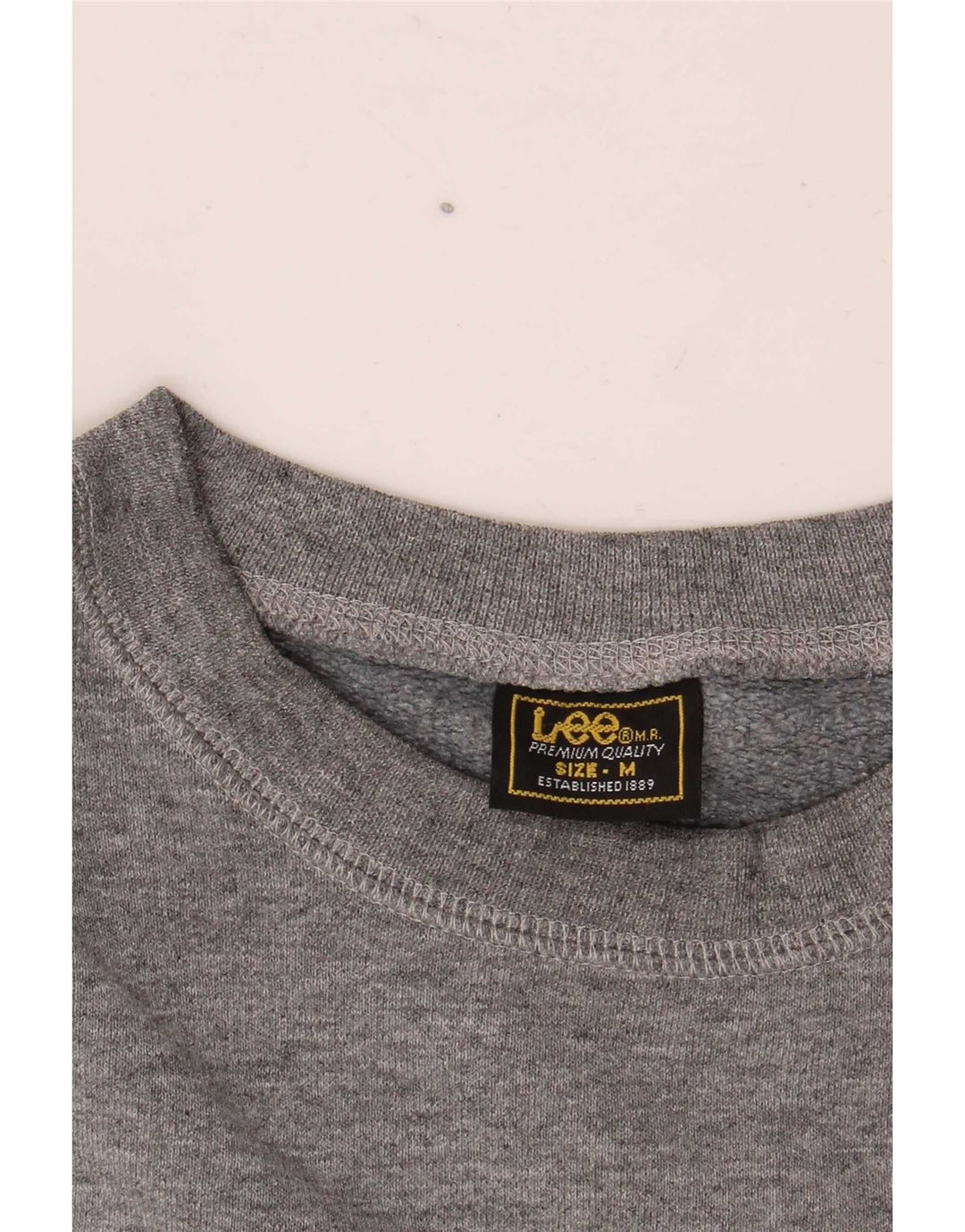 Ανδρικό φούτερ Lee Brooklyn Graphic Jumper Medium Grey