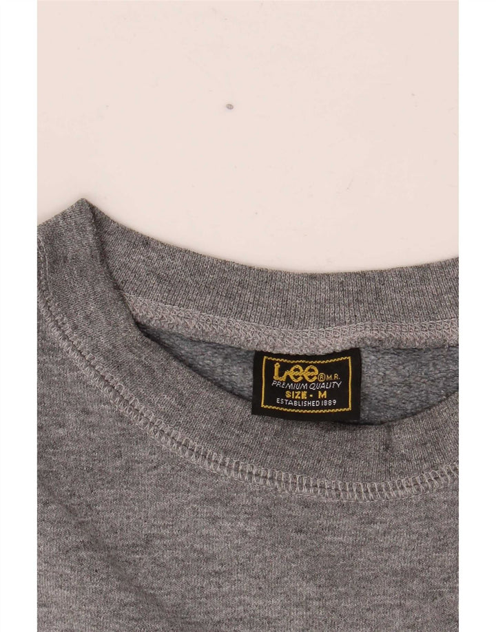 Ανδρικό φούτερ Lee Brooklyn Graphic Jumper Medium Grey