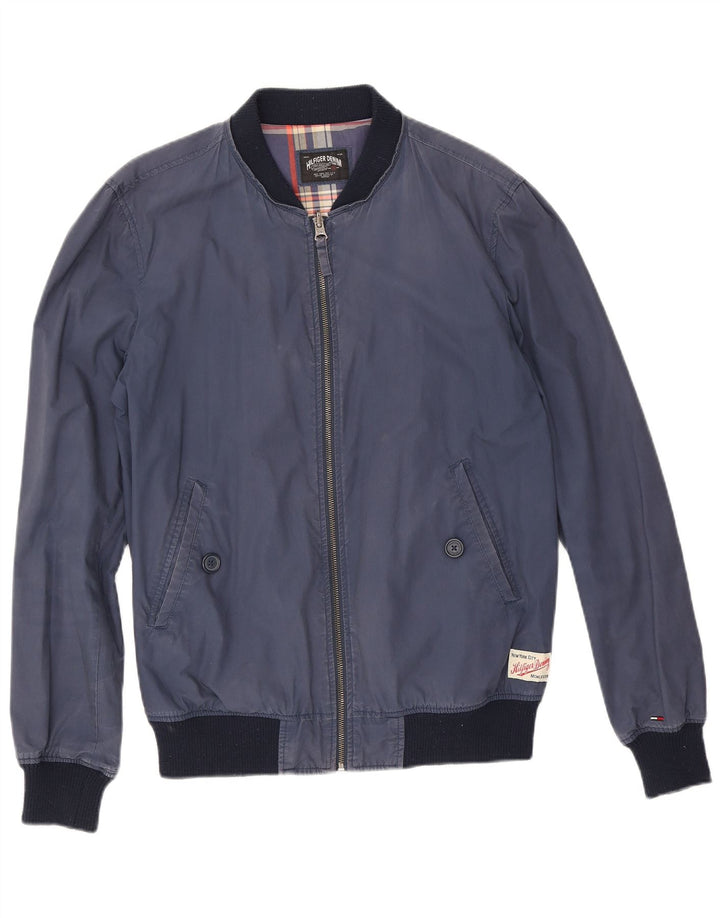 Ανδρικό μπουφάν Tommy Hilfiger UK 38 Medium Navy Blue Colourblock
