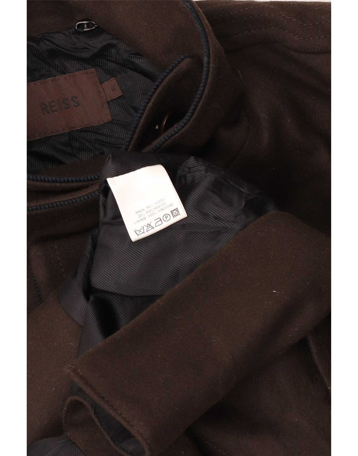 Ανδρικό πανωφόρι Reiss UK 38 Μαλλί μεσαίου καφέ