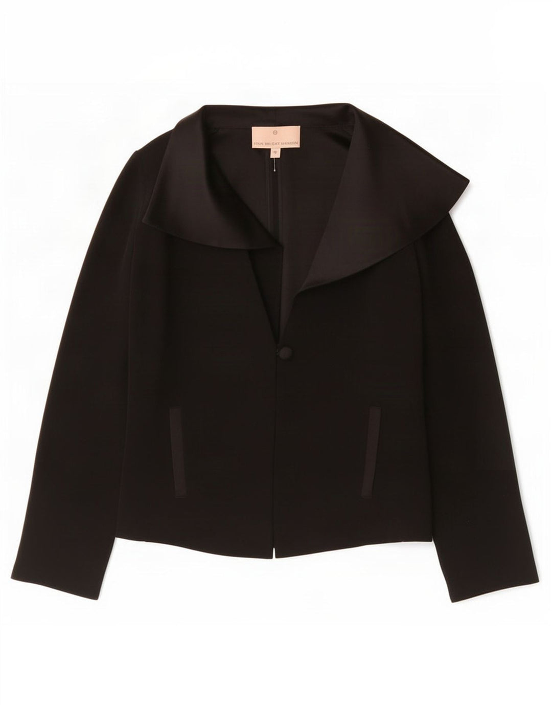 Fenn Wright Manson Γυναικείο σακάκι 1 κουμπιού UK 10 Small Black