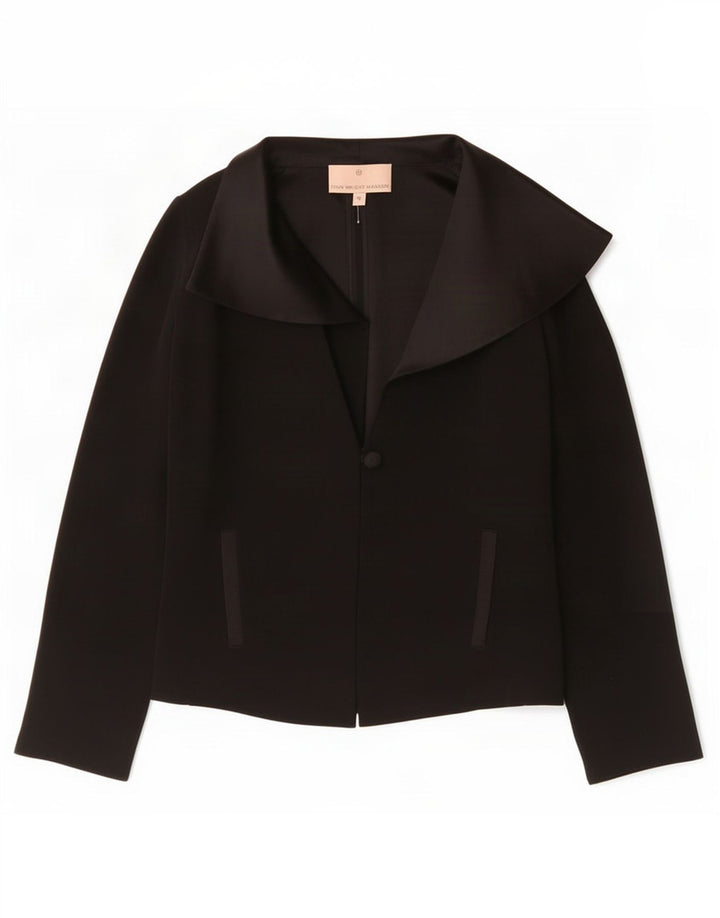 Fenn Wright Manson Γυναικείο σακάκι 1 κουμπιού UK 10 Small Black