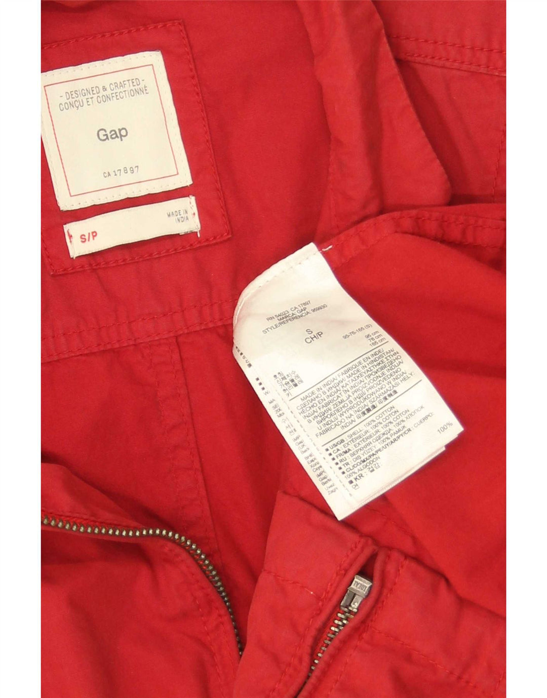 Ανδρικό μπουφάν Gap Bomber UK 36 Small Red