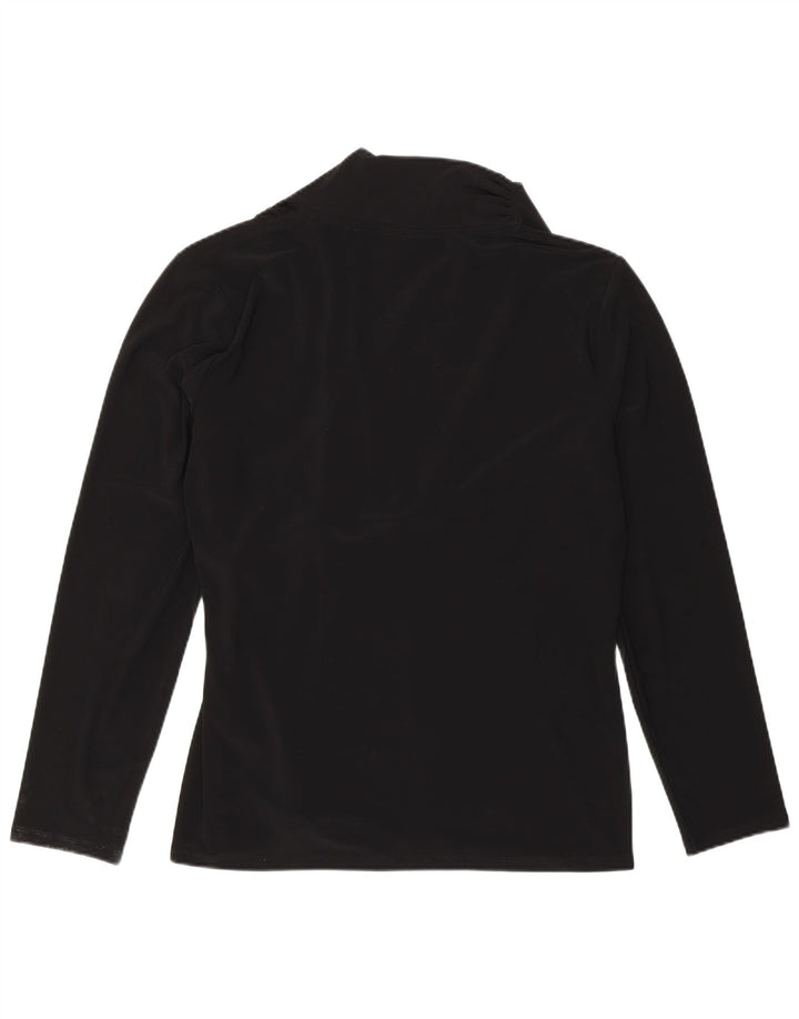Dkny Γυναικεία Μπλούζα Τοπ UK 18 XL Μαύρο Πολυεστέρας