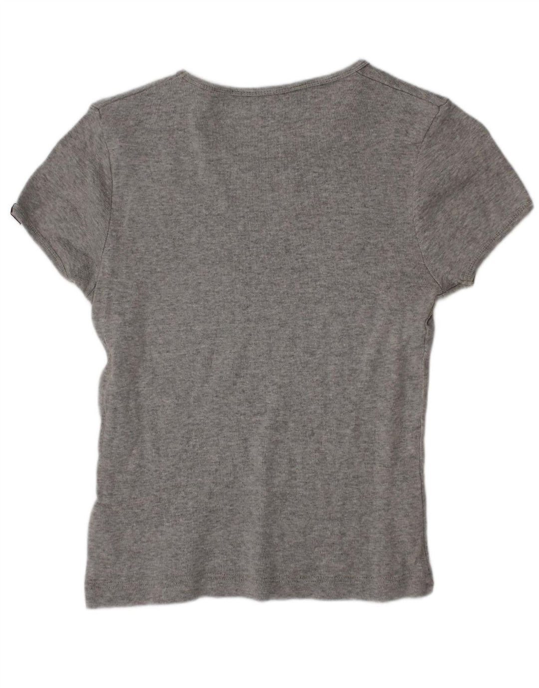 LEE Womens T-Shirt Top UK 8 Small Grey