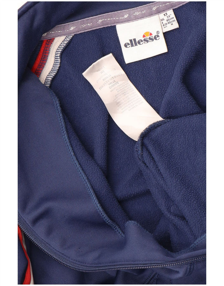 Κορίτσια αθλητική φόρμα ELLESSE Top Jacket 11-12 Years Navy Blue Polyester