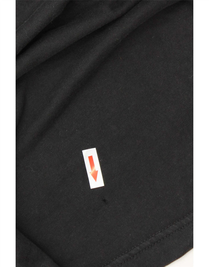 Ανδρικό T-Shirt Adidas Top μεγάλο μαύρο βαμβακερό