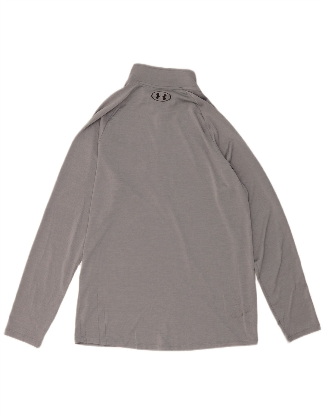 Ανδρική φόρμα αθλητικής φόρμας UNDER ARMOR με φερμουάρ με λαιμόκοψη, μεσαίο γκρι