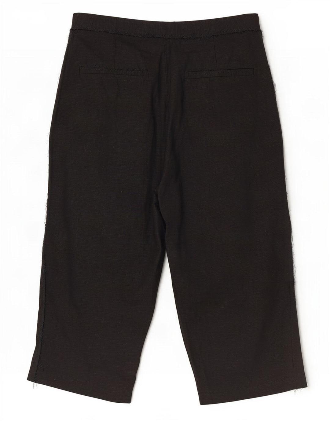 Zara Γυναικείο Σορτς Βερμούδας Medium W28 Μαύρο Lyocell