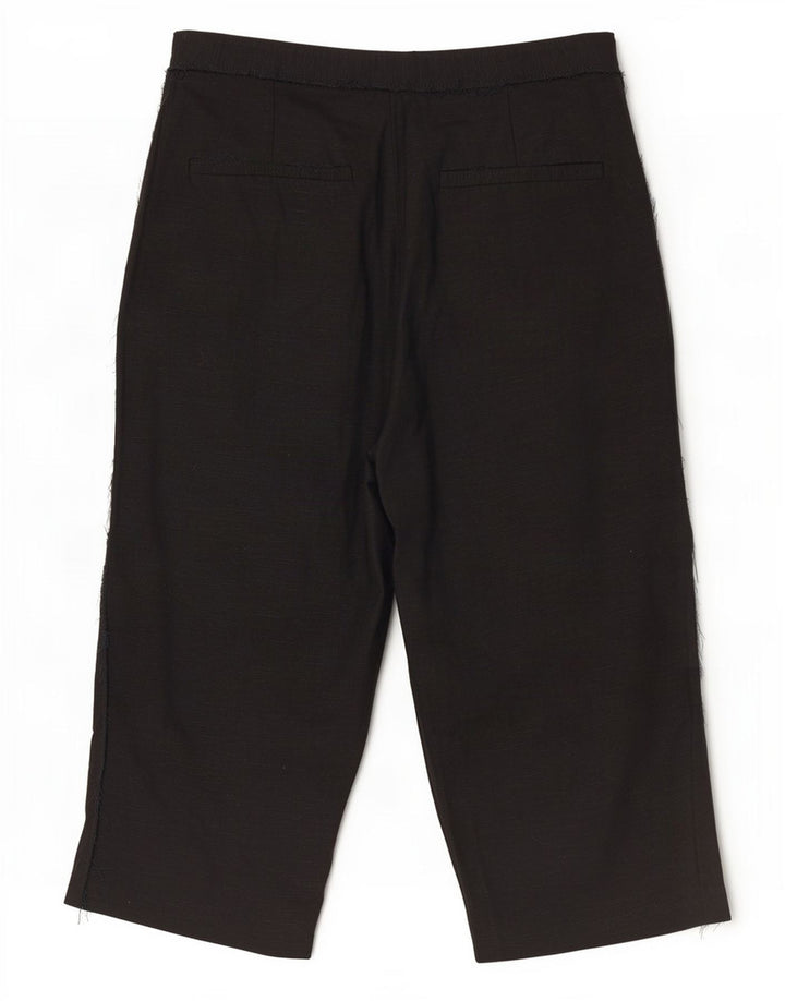 Zara Γυναικείο Σορτς Βερμούδας Medium W28 Μαύρο Lyocell