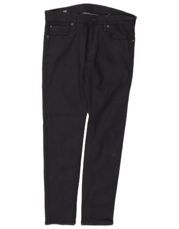 G-STAR Ανδρικό 3301 Super Slim Jeans W33 L30 Navy Blue Cotton