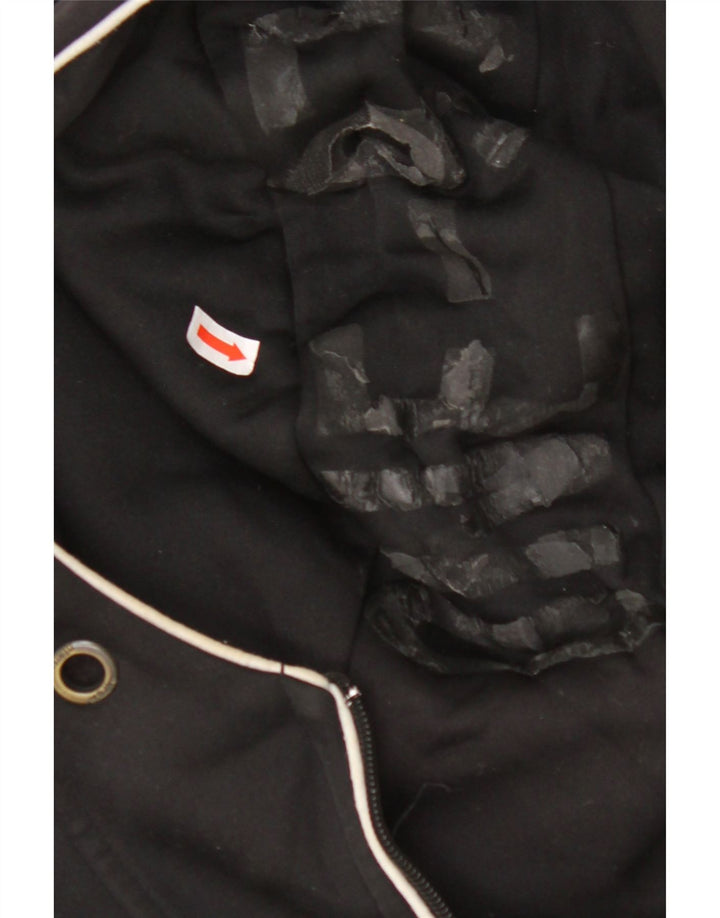 Γυναικείο πουλόβερ με κουκούλα με φερμουάρ JACK & JONES UK 14 Medium Black Colourblock