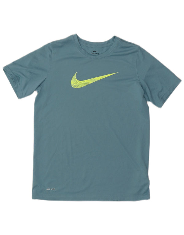 Μπλουζάκι Nike Boys Dri Fit Graphic T-shirt 13-14 ετών XL Blue Polyester