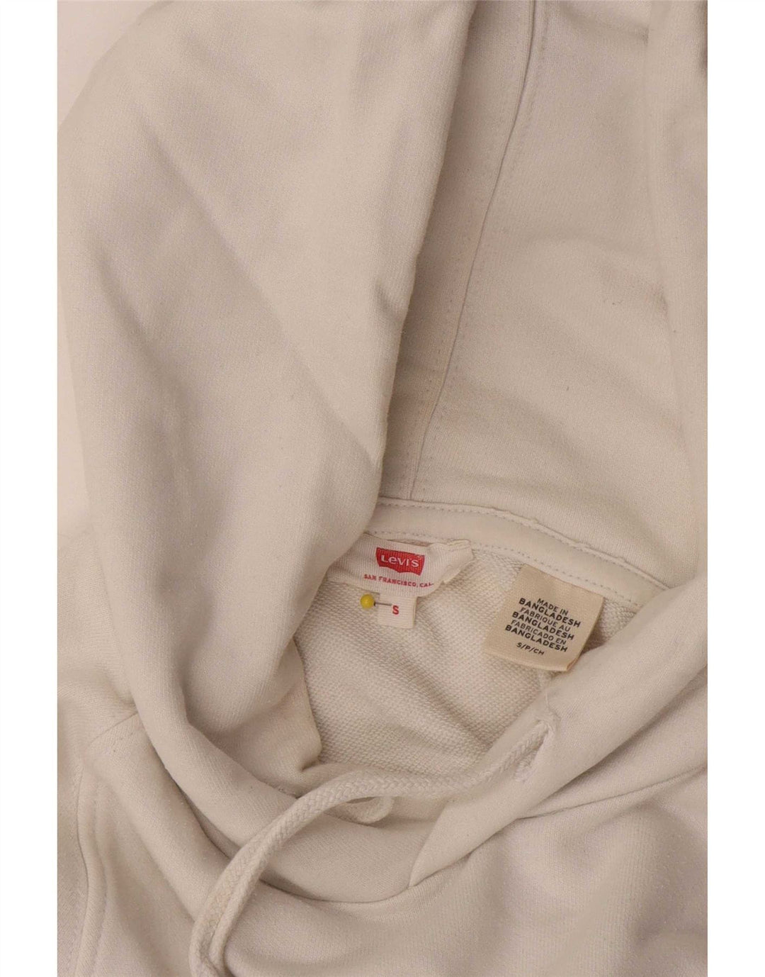 Ανδρικά γραφικά κουκούλα Levi's Small White