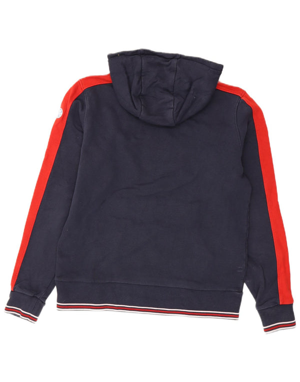 North Sails Boys Graphic Hoodie Jumper 15-16 Years Navy Blue Colorblock