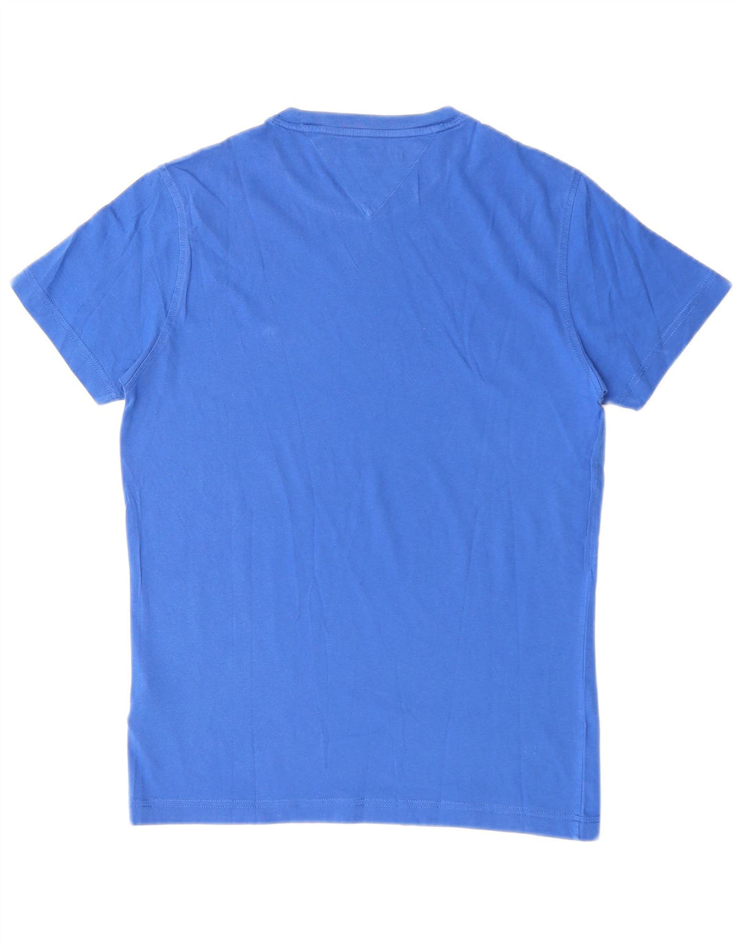 TOMMY HILFIGER Ανδρικό T-Shirt Top Μικρό Μπλε Βαμβακερό