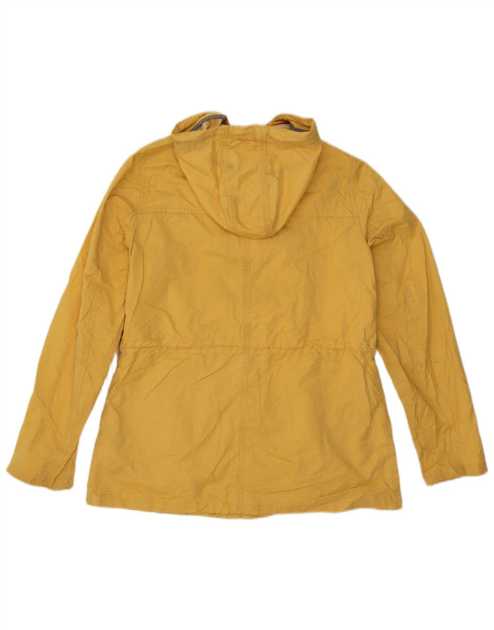 Γυναικείο Utility Jacket με κουκούλα Fat Face UK 12 Medium Yellow Polyester