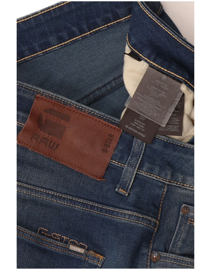 Ανδρικό Slim Jeans G-Star W32 L32 Blue Cotton