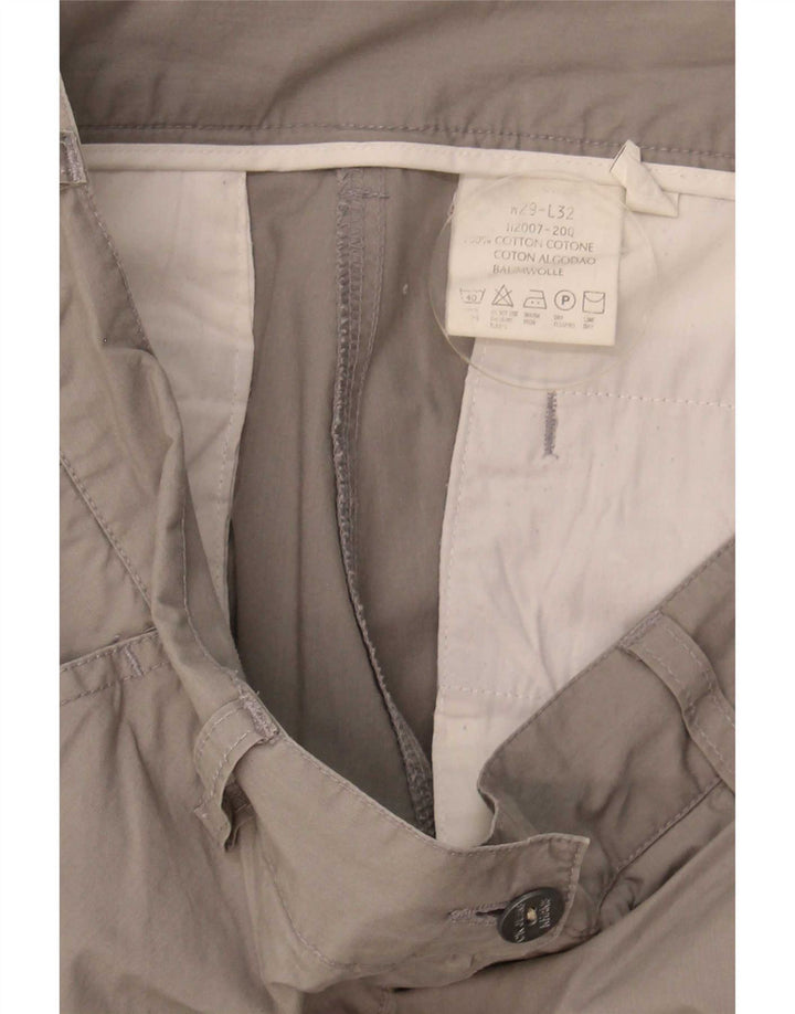 Calvin Klein Γυναικείο ίσιο παντελόνι Cargo W29 L32 Γκρι βαμβακερό